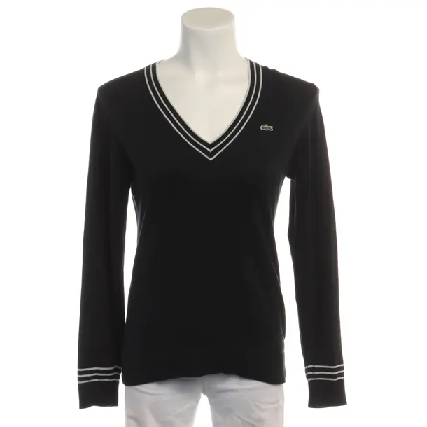 Pullover in Grau, Baumwolle, Lacoste