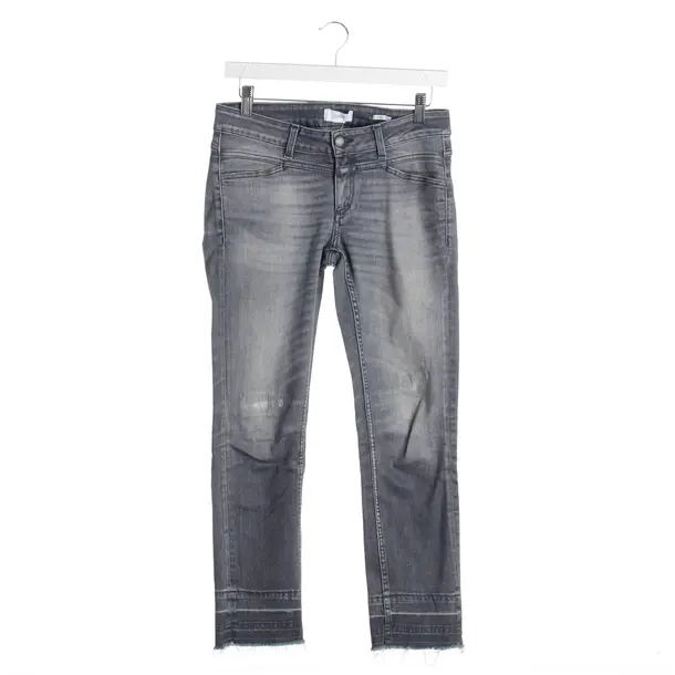 Slim Fit Jeans in Gray, Cotton, Closed