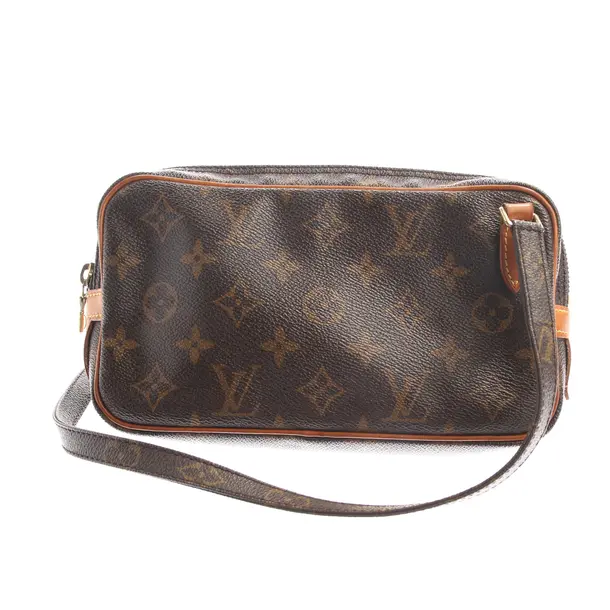 Schultertasche in Braun, Leder, Louis Vuitton