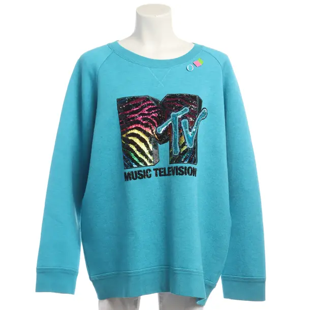 Sweatshirt in Blau, Wolle, Marc Jacobs