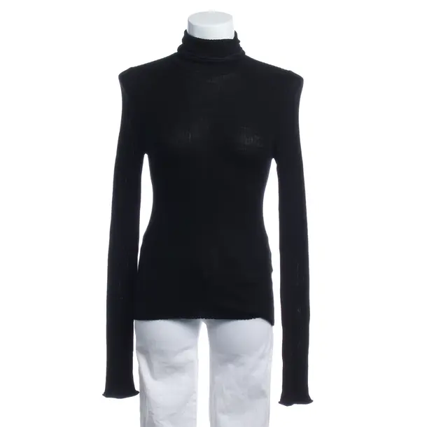 Long Sleeve Shirt in Black, Wool, Acne Studios