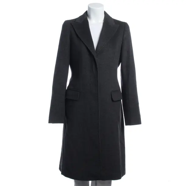 Mid-Season Coat in Gray, Wool, Max Mara