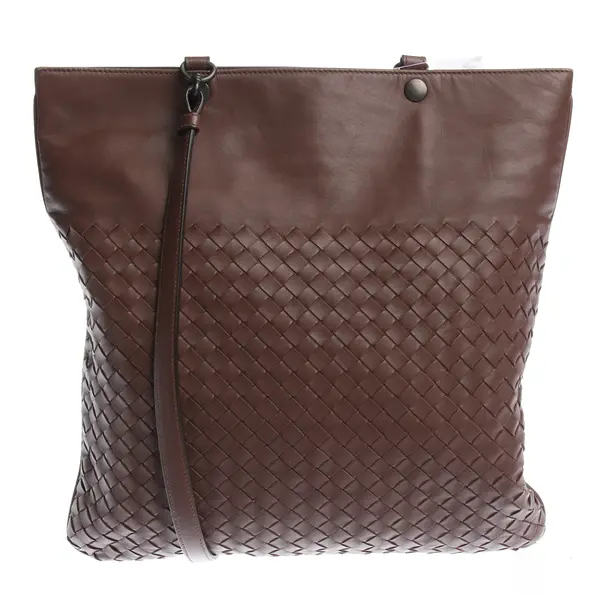 Schultertasche in Braun, Leder, Bottega Veneta