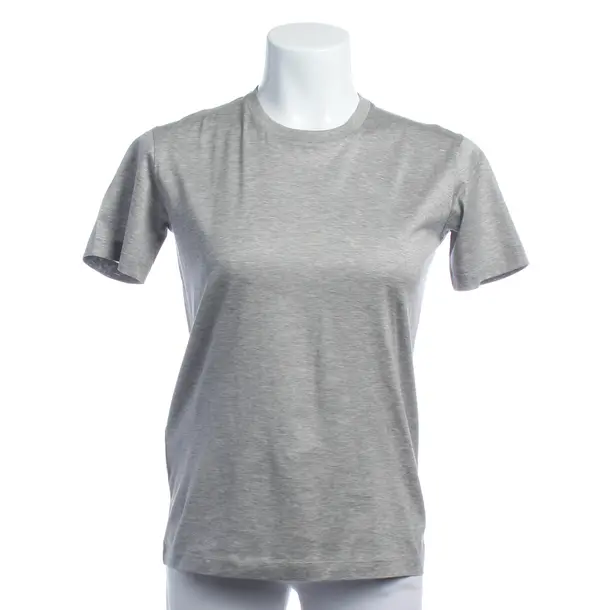 Shirt in Grau, Baumwolle, Prada