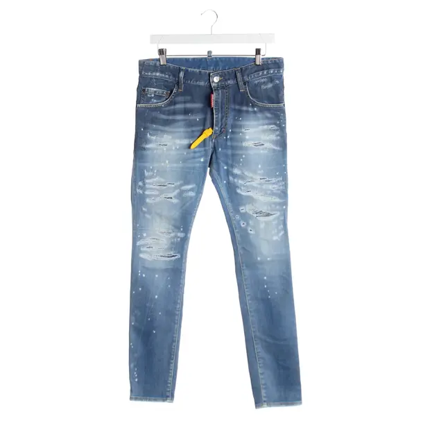 Jeans Slim Fit in Blau, Baumwolle, Dsquared