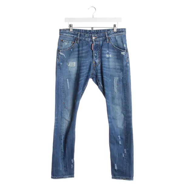 Jeans Slim Fit in Blau, Baumwolle, Dsquared