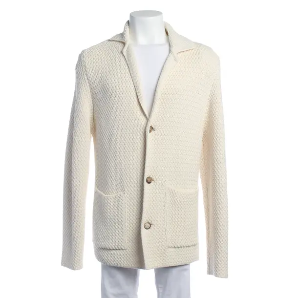 Strickjacke in Weiß, Baumwolle, Altea