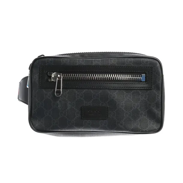 Gürteltasche in Schwarz, Leder, Gucci