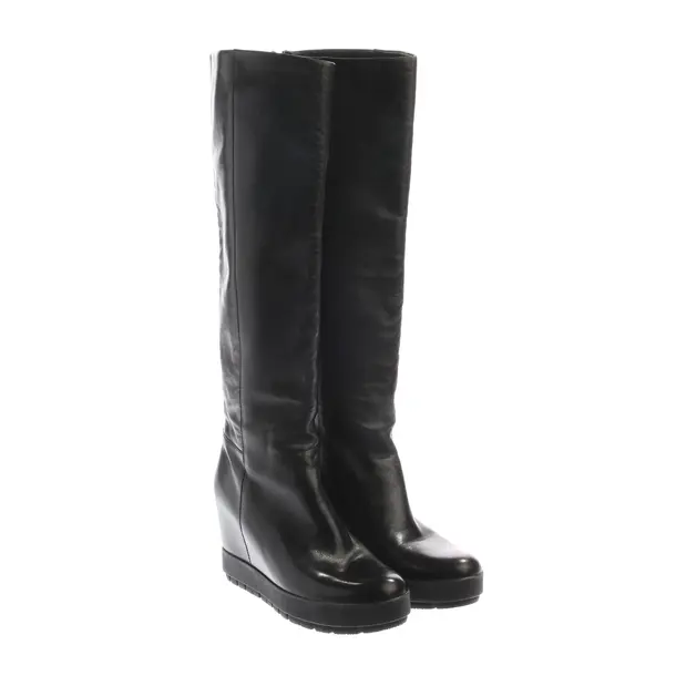 Boots in Black, , Prada Linea Rossa