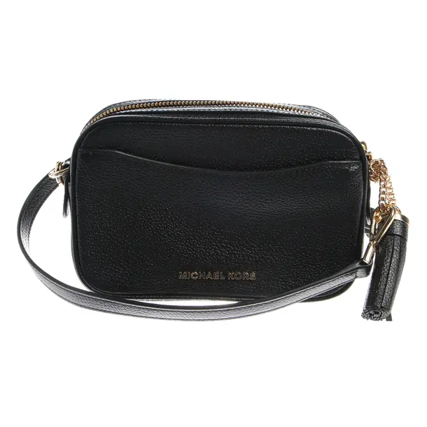Shoulder Bag in Black, Leather, Michael Kors