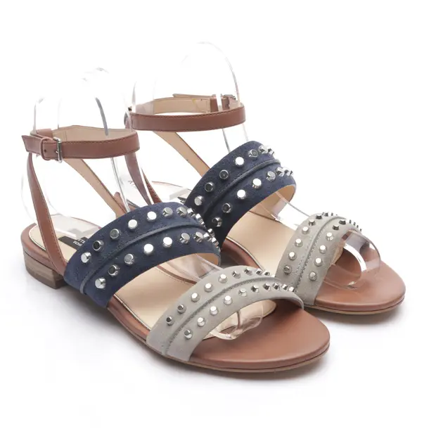 Riemchensandalen in Blau, , Steffen Schraut