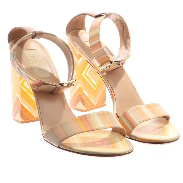 Heeled Sandals in Multicolored, , Valentino