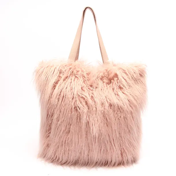 Shopper in Rosa, Wolle, Coccinelle