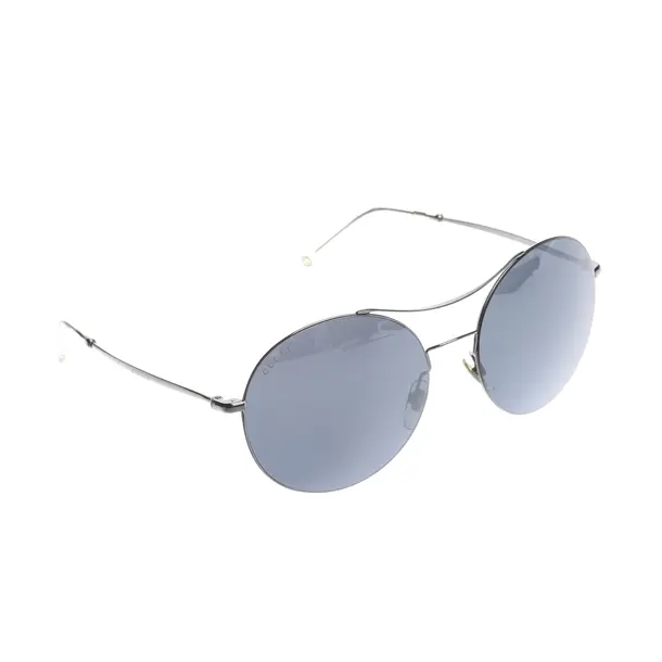 Sonnenbrille in Metallic, Kunststoff / Metall, Gucci