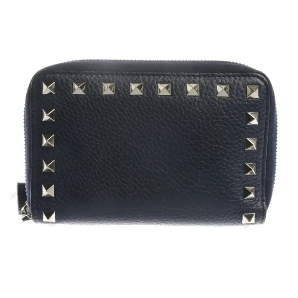 Wallet in Blue, Leather, Valentino
