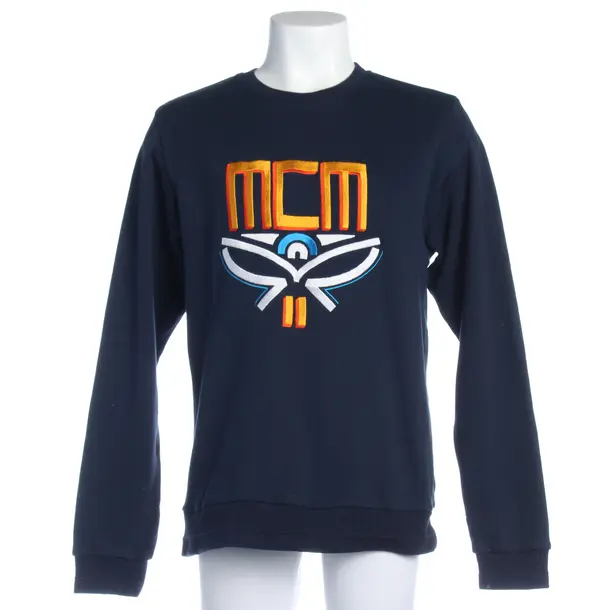 Sweatshirt in Blue, Cotton, MCM