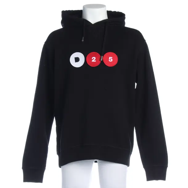 Hoodie in Black, Cotton, Dsquared