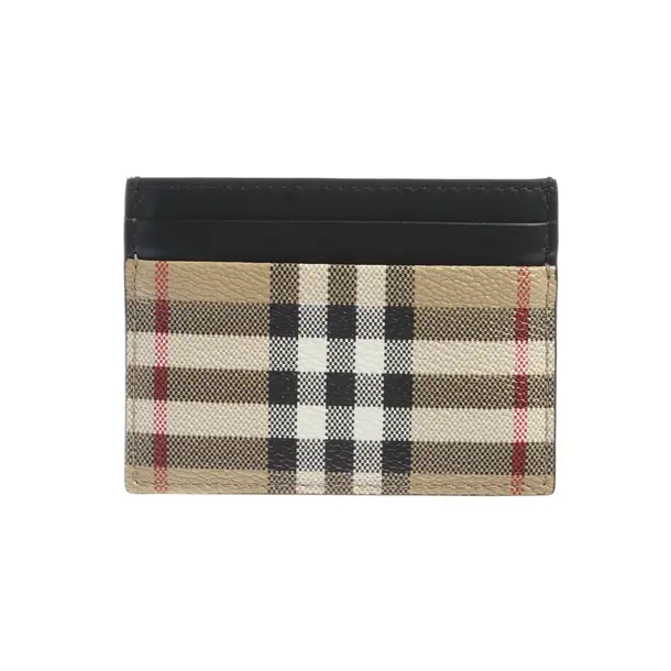 Kartenetui in Mehrfarbig, Leder, Burberry