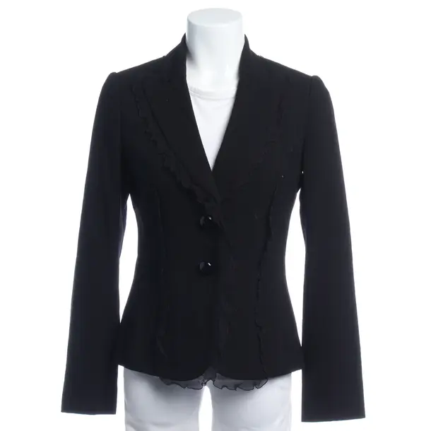 Blazer in Schwarz, Wolle, Moschino