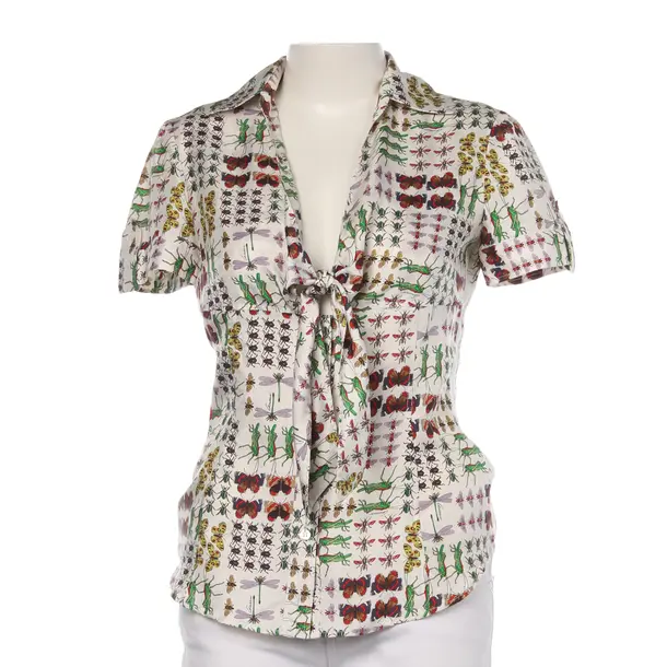 Bluse in Mehrfarbig, Seide, Gucci
