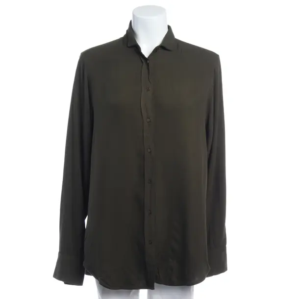 Bluse in Grün, Viskose, 0039 Italy
