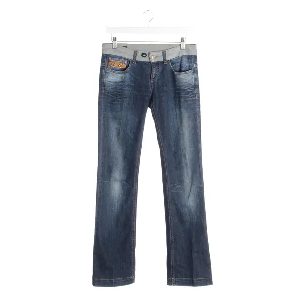 Straight Fit Jeans in Blue, Cotton, Gucci