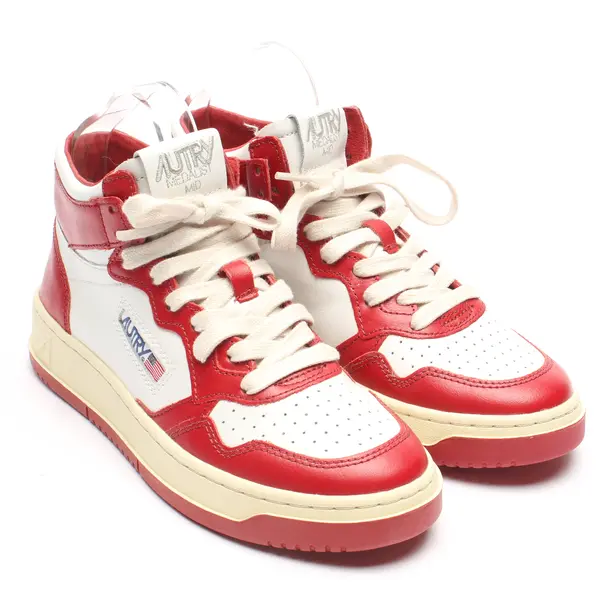 High-Top Sneaker in Rot, , Autry