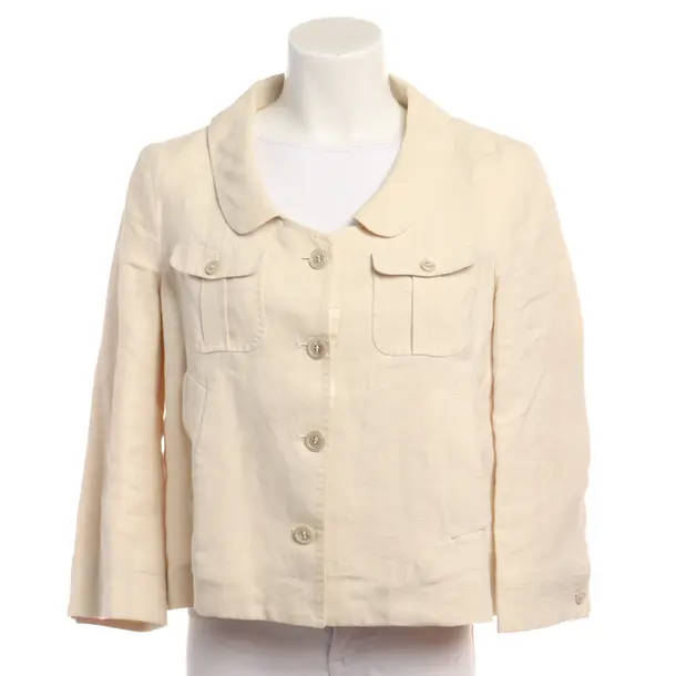 Blazer in Weiß, Leinen, Malo