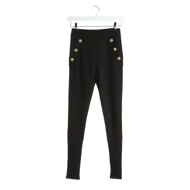 Pants in Black, Cotton, Balmain
