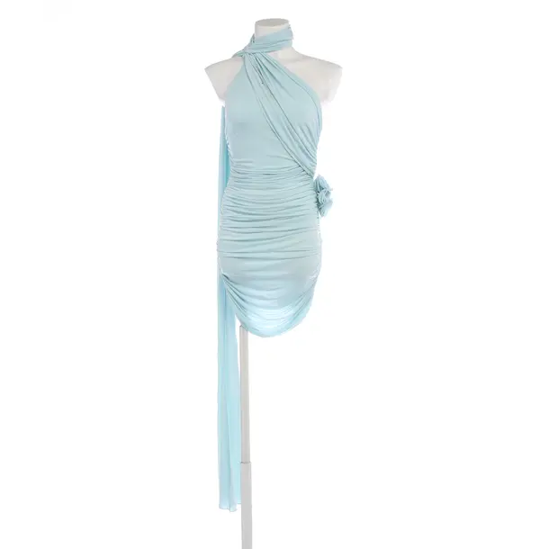 Cocktailkleid in Blau, Cupro, Magda Butrym