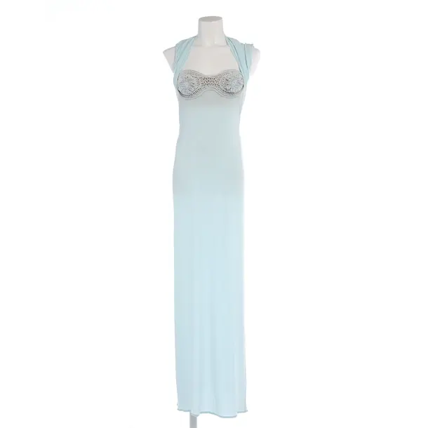 Cocktail Dress in Blue, Cupro, Magda Butrym