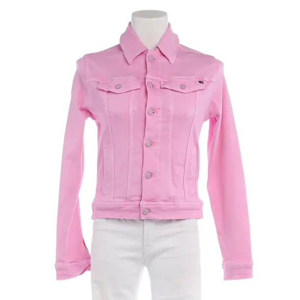 Jeansjacke in Rosa, Baumwolle, AG Jeans