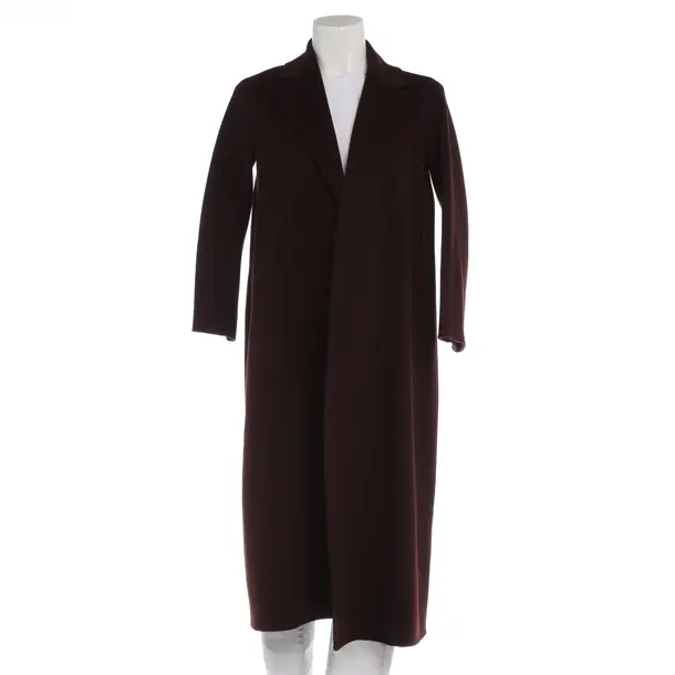 Mid-Season Coat in Red, Wool, Max Mara