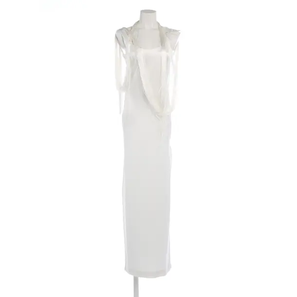 Cocktail Dress in White, Triacetate, Galvan London