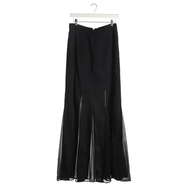 Rock in Blau, Leinen, Max Mara