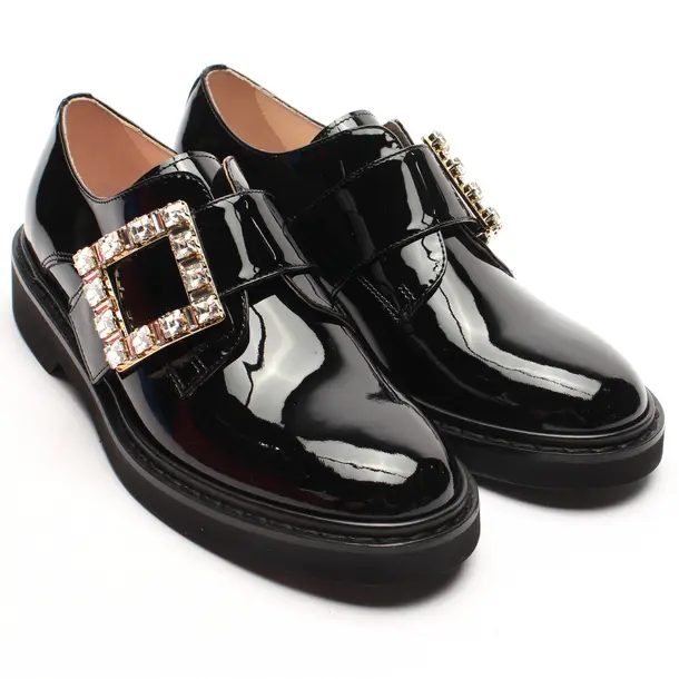 Loafers in Black, , Roger Vivier
