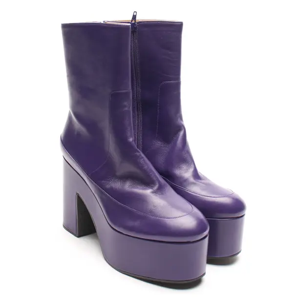 Stiefeletten in Lila, , Dries van Noten