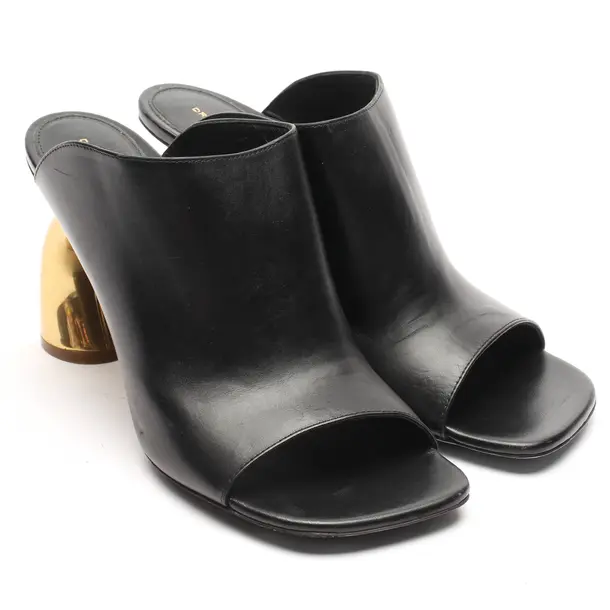 Heeled Sandals in Black, , Dries van Noten