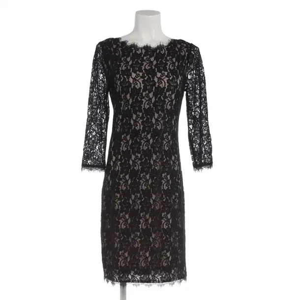 Cocktailkleid in Schwarz, Viskose, Diane von Furstenberg