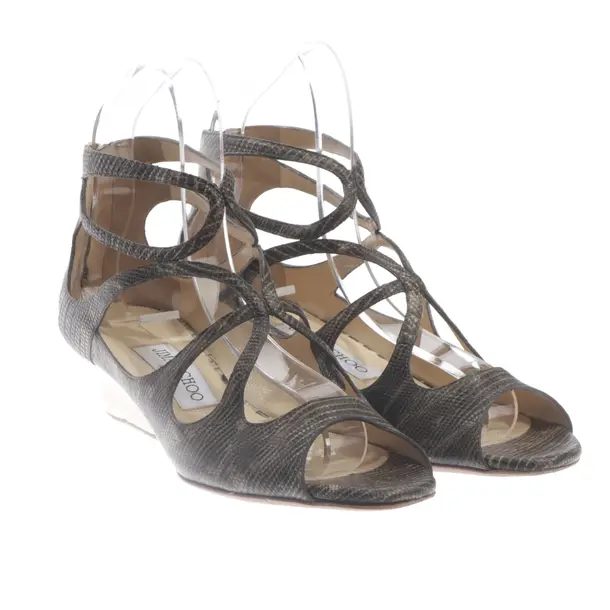 Wedges in Brown, , Jimmy Choo