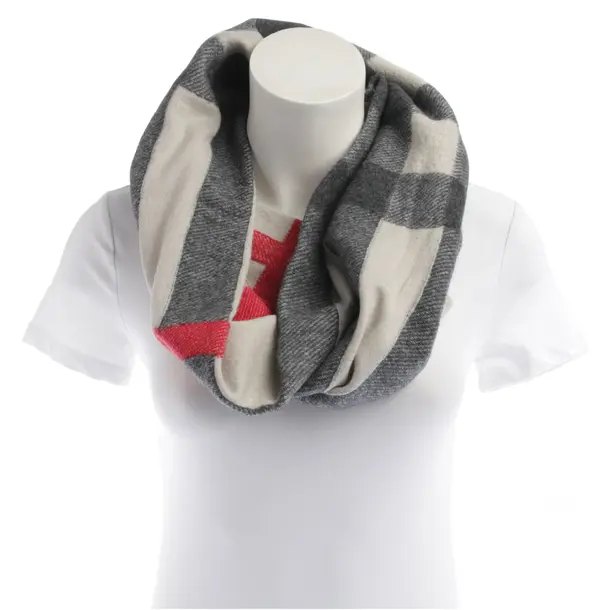 Wool  Tube Scarf in Multicolored, Wool, Burberry Brit