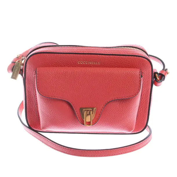 Umhängetasche in Rot, Leder, Coccinelle