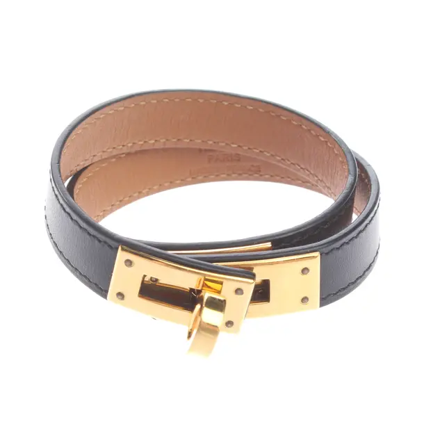 Bracelet in Black, Leather, Hermès