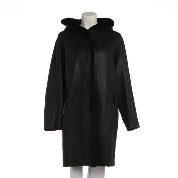 Ledermantel in Schwarz, Leder, Manzoni 24