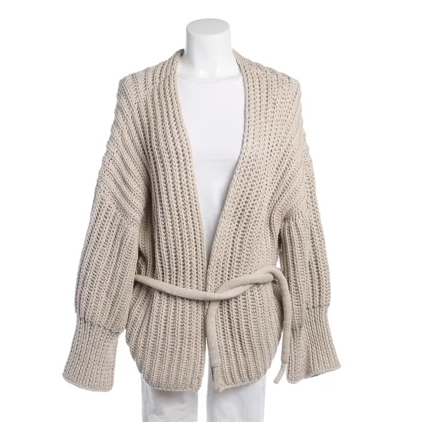 Cardigan, in Beige, Cotone, Sminfinity