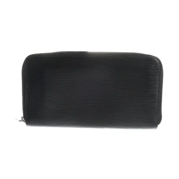 Wallet in Black, Leather, Louis Vuitton