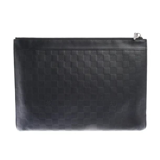 Laptoptasche in Schwarz, Canvas, Louis Vuitton