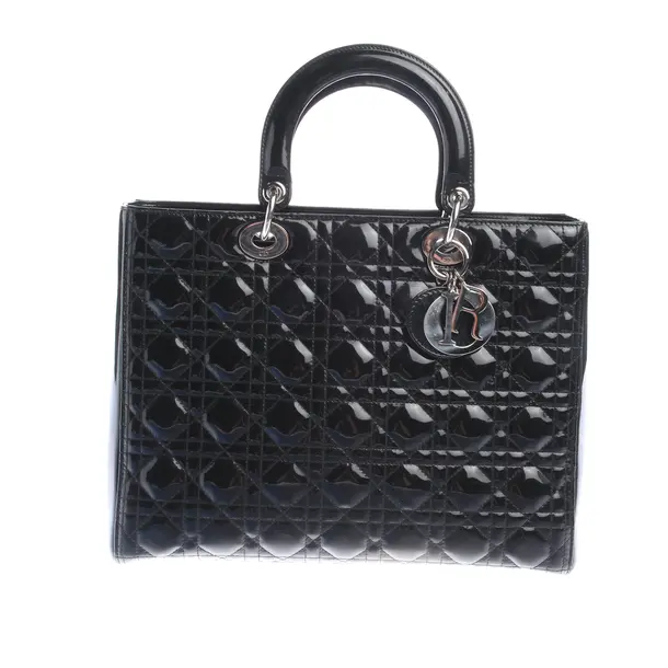 Handtasche in Schwarz, Leder, Dior