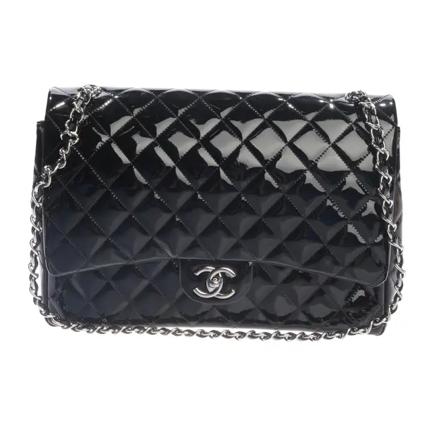 Schultertasche in Schwarz, Leder, Chanel