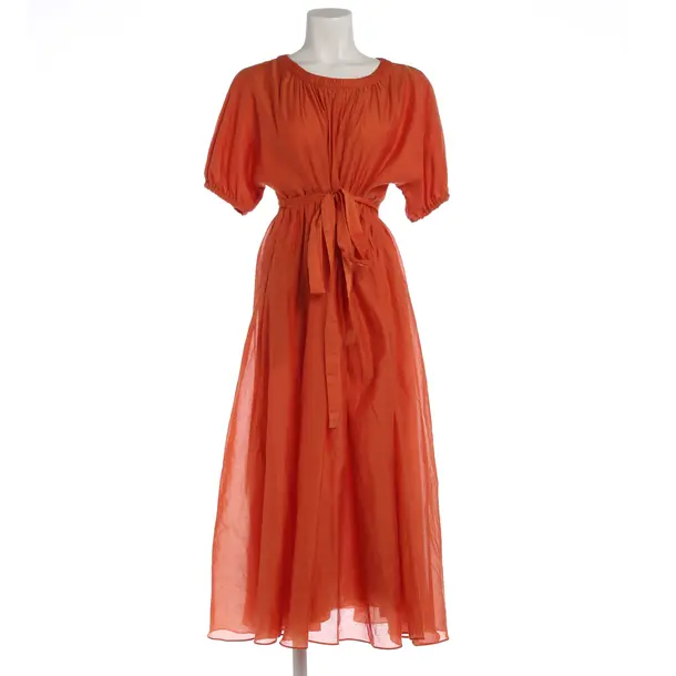 Dress, in Dark Orange, Cotton, Max Mara